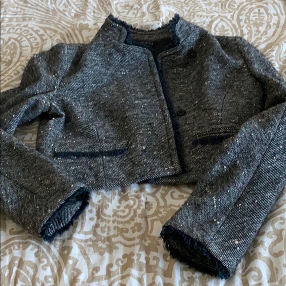 Theory size 12 tweed jacket - Picture 3 of 3